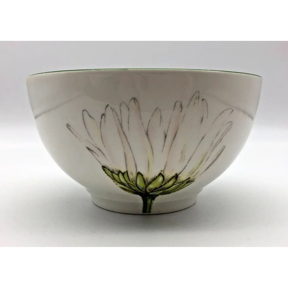 Villeroy & Boch Flora White Daisy Rice Bowl Germany 5.5